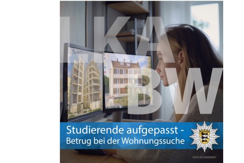 Das Landeskriminalamt Baden-Württemberg gibt Tipps für Studierende