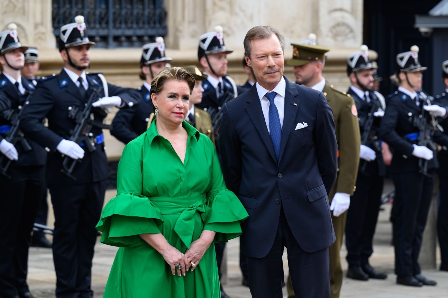 Großherzog Henri (69) - hier mit seiner Frau Maria Teresa von Luxemburg - will seinen Sohn Guillaume (42) zum Stellvertreter ernennen. (Archivbild)