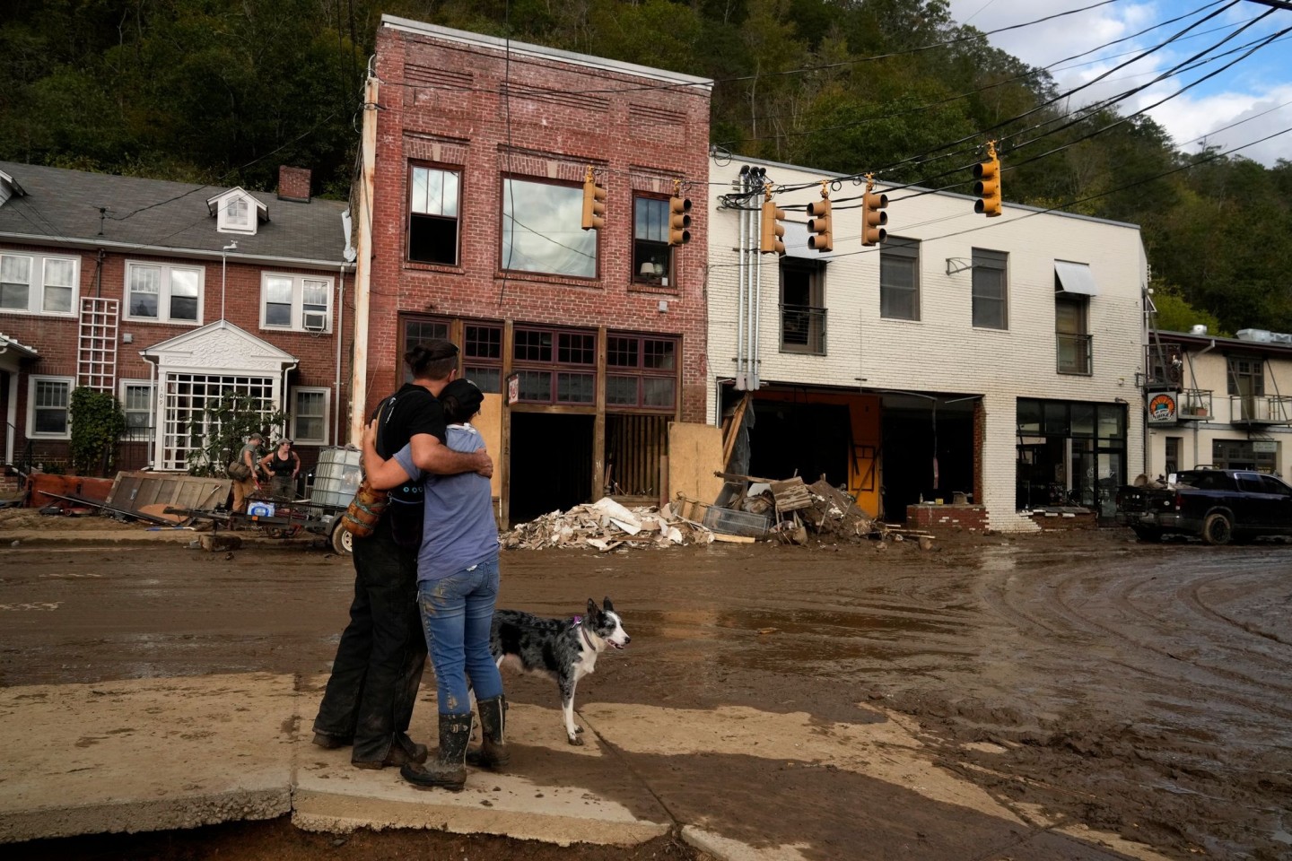 Aufräumen nach dem Sturm: «Helene» hat vielerorts im Südosten der USA immense Schäden hinterlassen. 