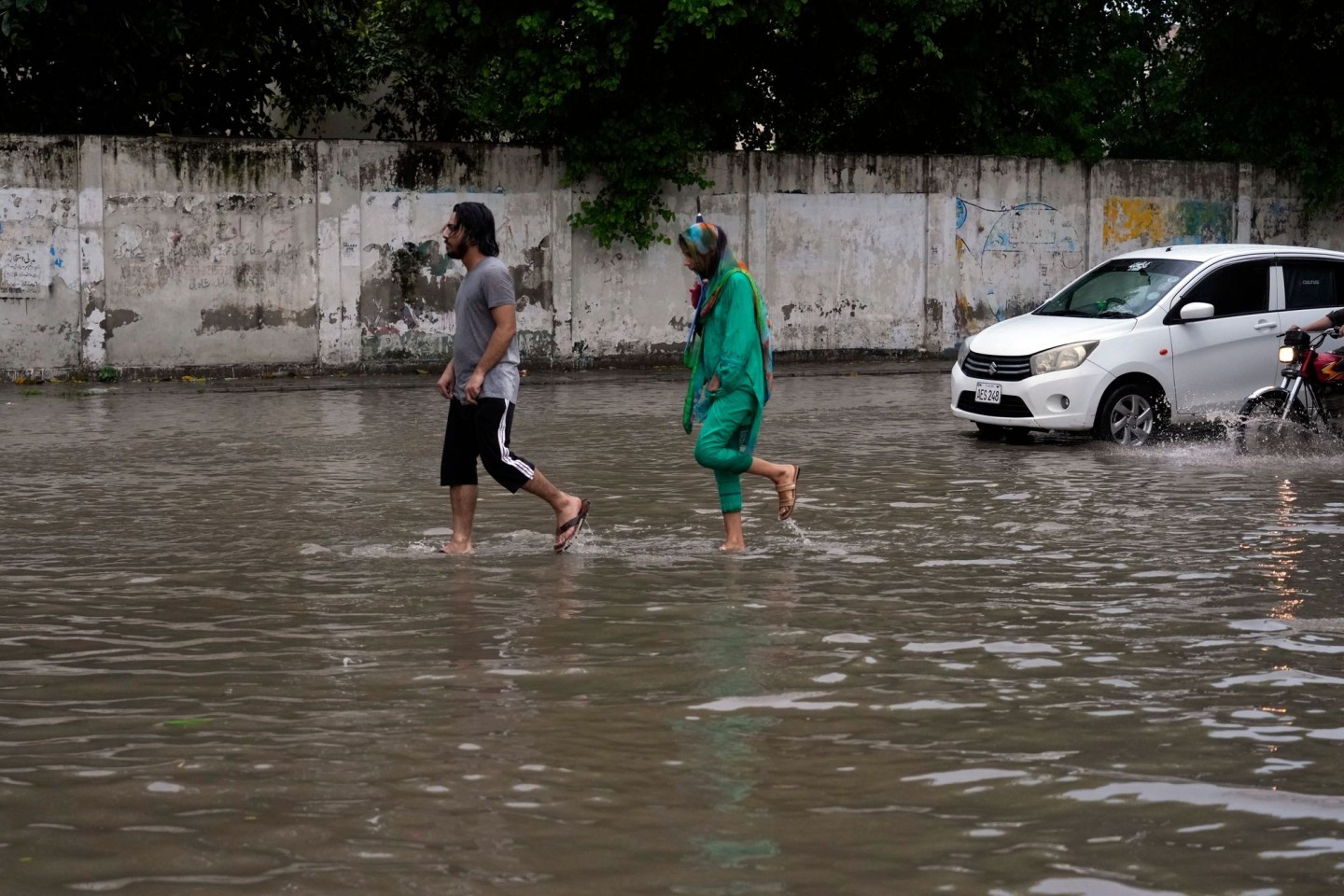 In Pakiston sind nach Monsunregenfällen bislang mehr als 200 Menschen gestorben. (Archivbild)