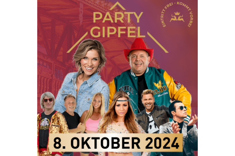 Partygipfel – Cannstatter Volksfest 2024