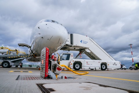 Sauberer Bodenstrom für das Air-Cargo-Vorfeld