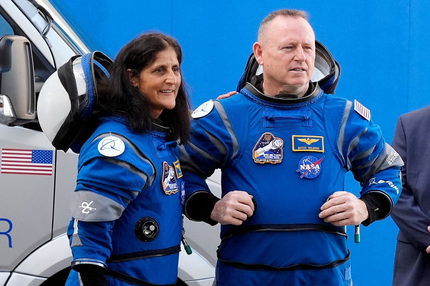 Die Nasa-Astronauten Suni Williams und Barry Wilmore bleiben länger im All