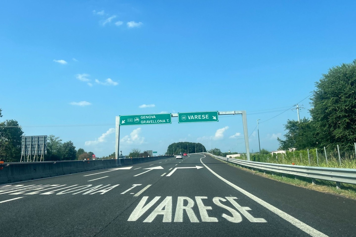 Die Autostrada zwischen Mailand und Varese war die erste moderne Autobahn der Welt.