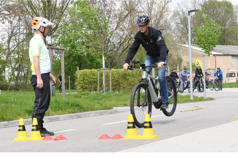 ADAC Sicherheitstraining mit dem Pedelec