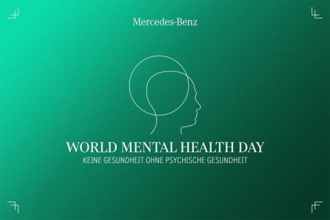 Mercedes-Benz zum World Mental Health Day: Keine Gesundheit ohne psychische Gesundheit